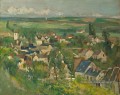 Vue d’Auvers Paul Cézanne